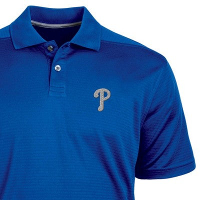 MLB Philadelphia Phillies Men's Polo T-Shirt - L