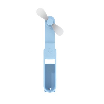 GEMS Handheld Power Bank Fan - Light Blue