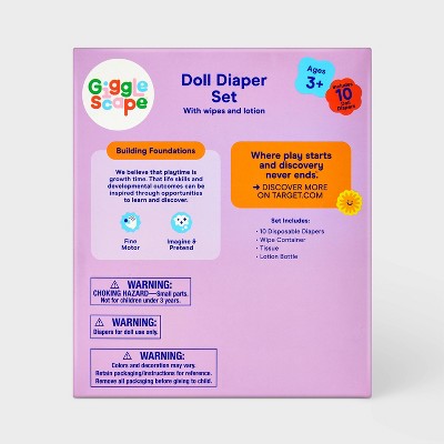 Doll Diaper Set - Gigglescape