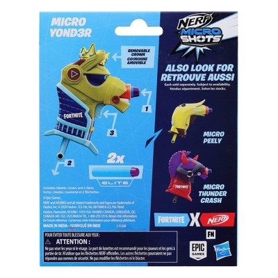 NERF Fortnite Microshots Micro YOND3R Blaster