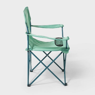 Basic Folding Chair Green - All in Motion (LOCAL PICKUP ONLY)