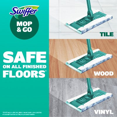 Swiffer Fresh Sweeper Mop & Go Starter Kit Floor Cleaners