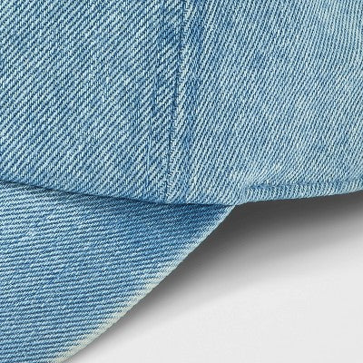 Women's Sardine Cotton Denim Baseball Hat - Universal Thread Denim Blue