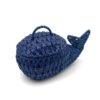 Decorative Basket Blue - Bullseye's Playground