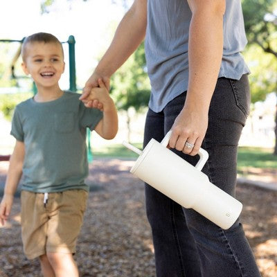 Simple Modern 40oz Trek Straw Tumbler Cream