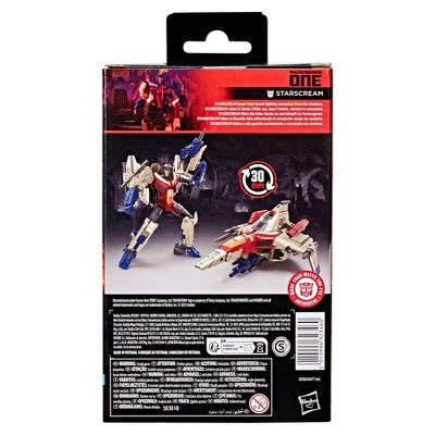 Transformers Studio Series Deluxe Class Transformers One Starscream
