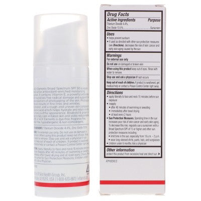EltaMD UV AOX Elements Broad Spectrum SPF 50 Tinted Face Sunscreen 1.7 oz