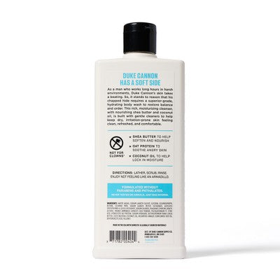 Duke Cannon Supply Co. Soft Side Hydrating Men's Body Wash - 18 fl oz