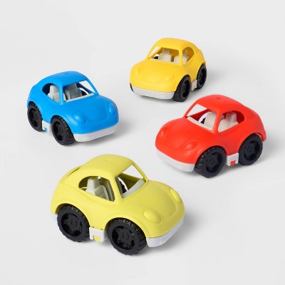 Car Transporter Truck - 4pc - Gigglescape: Toy Vehicle Tracks, Metal & Plastic, Includes Tracks, 2 Years+