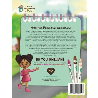 Bellen's More than Peach I'm a Leader Coloring and Activity Book