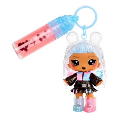 Yummiland Lip Gloss Doll: Sour Sweeties - Gabi Gummybear Includes DIY Lip Gloss + Removable Keychain