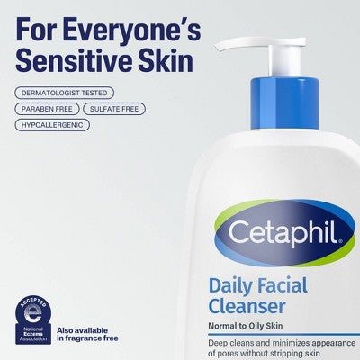 Cetaphil Daily Facial Cleanser - 4 fl oz