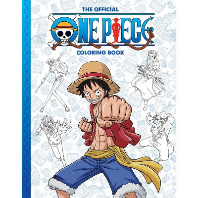 One Piece: The Official Coloring Book - by Scholastic (Paperback)