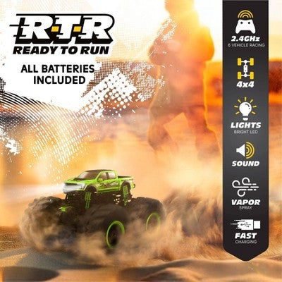 Motor Dayz RC 4x4 Ford Raptor SVT Try-Me Pivot Steering Vapor - 1:10 Scale