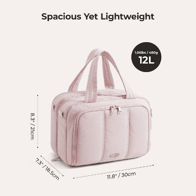 Bagsmart Crush Hanging Toiletry Bag - Pink