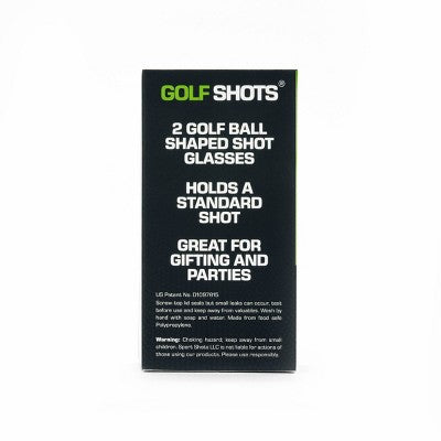 SportShots 2pk 1.5 fl oz Golf Shots
