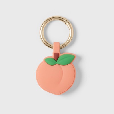 Apple AirTag Silicone Keychain - heyday Peach