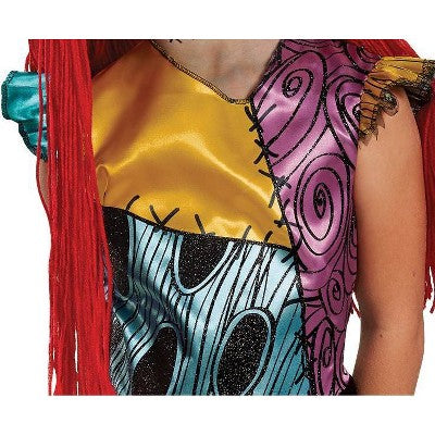 Disguise Disney The Nightmare Before Christmas Kids' Sally Deluxe Halloween Costume Dress M (7-8)