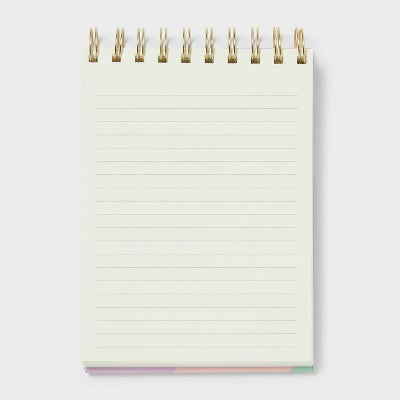 Top Things to Remember 5"x7" 192 Pages Spiral College Notebook - Spritz