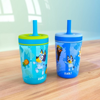 Zak Designs 2pk 15oz Bluey Kelso Tumbler Set