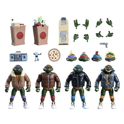 NECA Teenage Mutant Ninja Turtles Disguise PunkTurtles 7" Scale Action Figure - 4pk