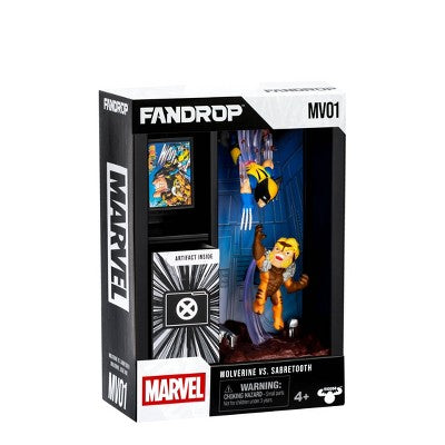 FANDROP Marvel Wolverine vs Sabretooth Figure - 2pk