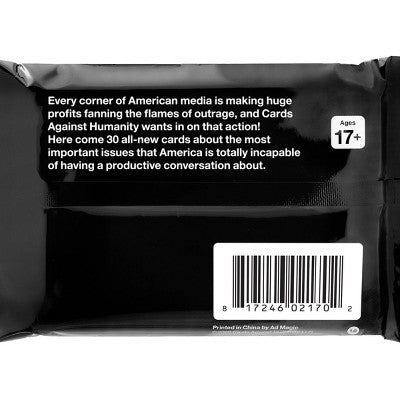 Cards Against Humanity: Culture Wars Pack * Mini Expansion for the Game
