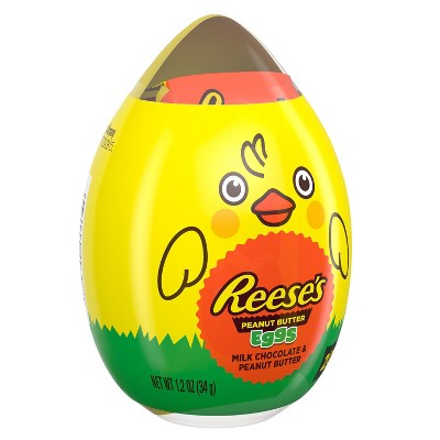 Reese's Peanut Butter and Milk Chocolate Pre-Filled Easter Egg Candy - 1.2oz