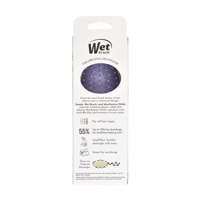 Wet Brush x MacKenzie Childs Mini Detangler Hair Brush - Wildflower Dot