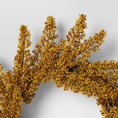 Goldenrod Fall Mini Wreath - Room Essentials