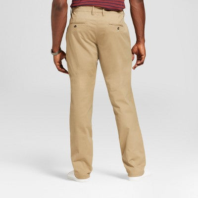 Men's Tall Athletic Fit Chino Pants - Goodfellow & Co Sculptural Tan 36
