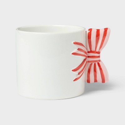 15 fl oz Stoneware Handle Mug - Spritz