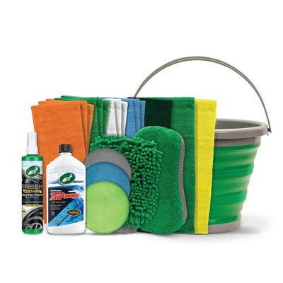 Turtle Wax 23pc Wash Bundle with Collapsible Bucket