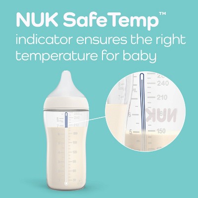 NUK Perfect Match Baby Bottle - Medium Flow - 8oz