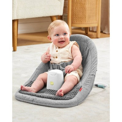 Skip Hop Baby Ergonomic Upright Activity Floor Seat with Toy - Gray
