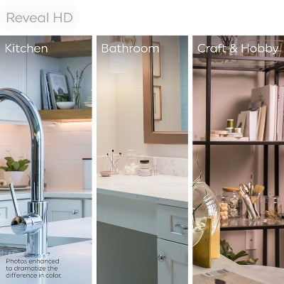GE 2pk 60W Reveal ST19 LED Edison Style Light Bulbs: 5W LED Equivalent, E26 Base, Dimmable, 500 Lumens, 2700K White