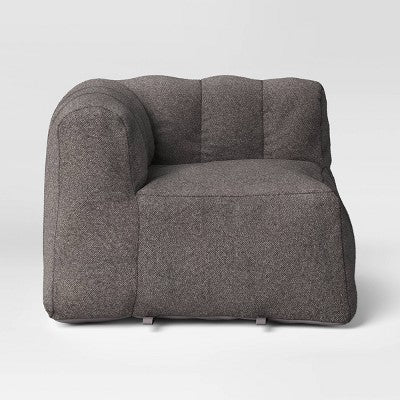 Modular Dorm Seating Corner Seat Compressed Foam - Room Essentials (LOCAL PICKUP ONLY)
