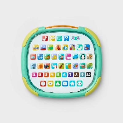 Electronic Learning Tablet with Light Soft Handle Bilingual - Gigglescape