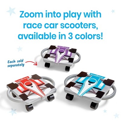 Hand2Mind Speedway Racer Scooter Board - Light Blue