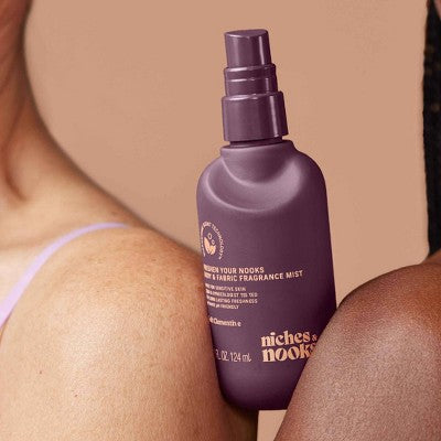 Niches & Nooks Intimate pH Balanced Body Spray & Fabric Fragrance Mist - Soft Clementine - 4.2 fl oz