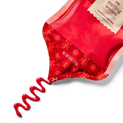 Holiday Red Melting Wafers Microwaveable Bag - 8oz - Favorite Day