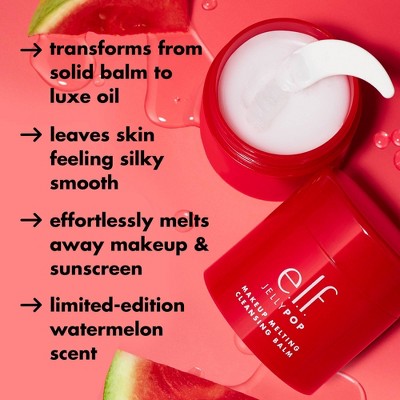 e.l.f. Jelly Pop Watermelon Face Cleansing Balm - 2oz