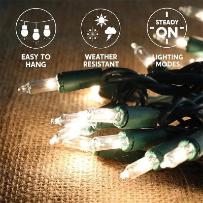 JOYFY Christmas String Lights Outdoor, 3x150 Count Christmas Tree Lights