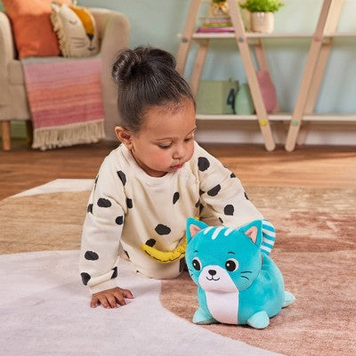 B. toys Wobble'n' Go Animated Plush Cat - Interactive Stuffed Animal