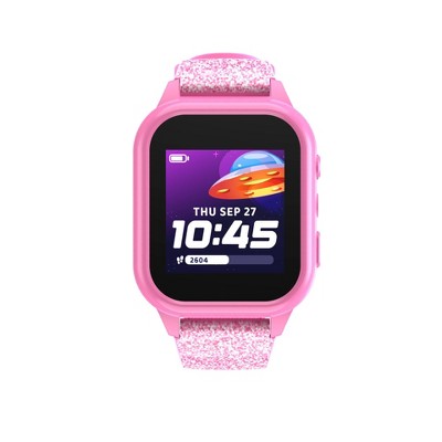 PlayZoom 4 Kids Smartwatch with Camera - Pink Glitter