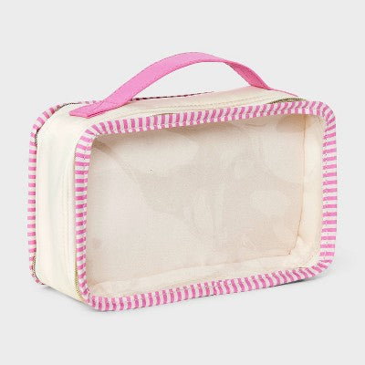 Multi-Function Travel Jewelry Organizer Case - Wild Fable Cream/Pink