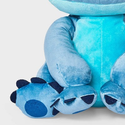 Girls' Lilo & Stitch Plush Backpack - Blue