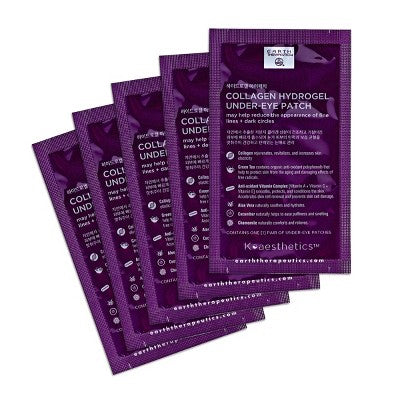 Earth Therapeutics Collagen Hydrogel Under-Eye Patches - 5ct
