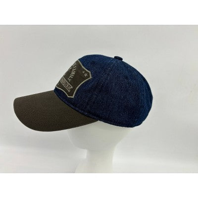 Men's Solid Cotton Yellowstone Baseball Hat - Blue Denim