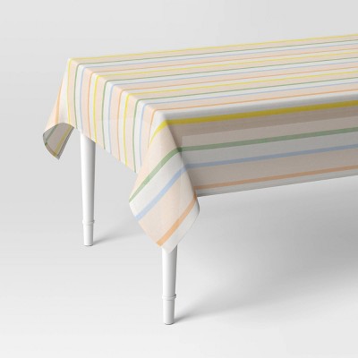 104"x60" Striped Tablecloth - Room Essentials